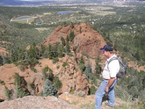 Rich's View from Cheyenne Mountain's Heart